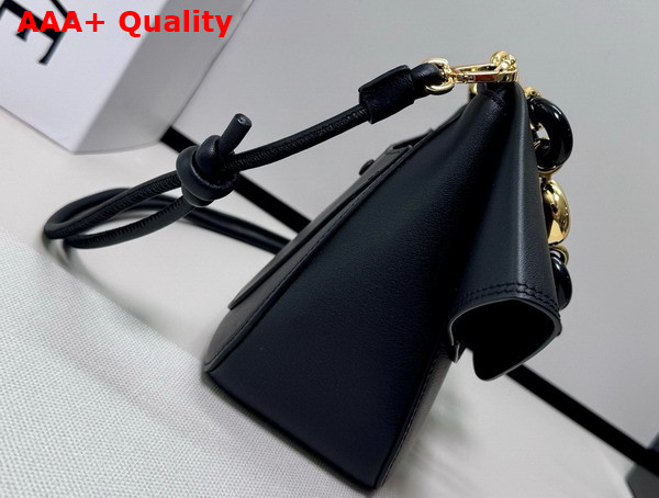 Loewe Medium Ola Bag in Black Smooth Calfskin Replica