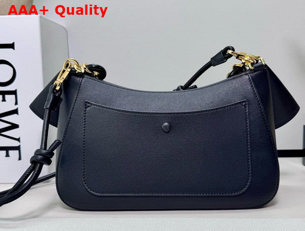 Loewe Medium Ola Bag in Black Smooth Calfskin Replica