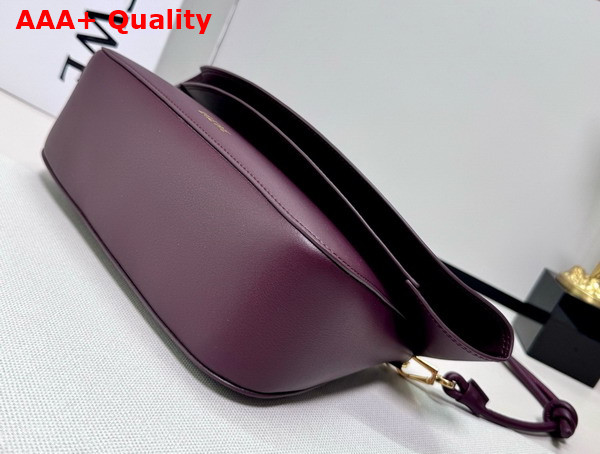 Loewe Medium Ola Bag in Dark Burgundy Smooth Calfskin Replica