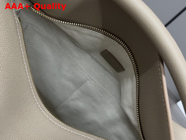 Loewe Medium Puzzle Edge Bag in Beige Grained Calfskin Replica