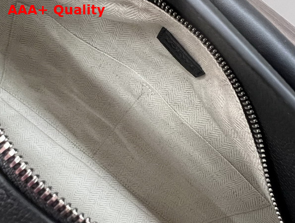 Loewe Medium Puzzle Edge Bag in Black Grained Calfskin Replica