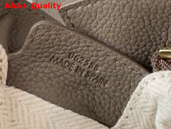 Loewe Medium Puzzle Edge Bag in Taupe Grained Calfskin Replica