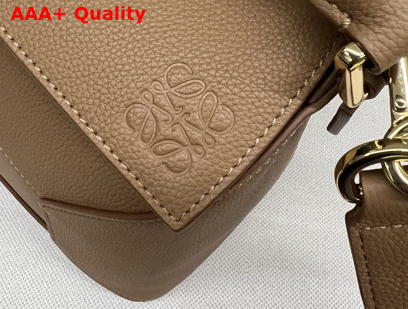 Loewe Medium Puzzle Edge Bag in Toffee Grained Calfskin Replica