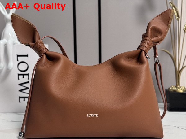 Loewe Medium Scarf Bag in Squirrel Smooth Calfskin Replica
