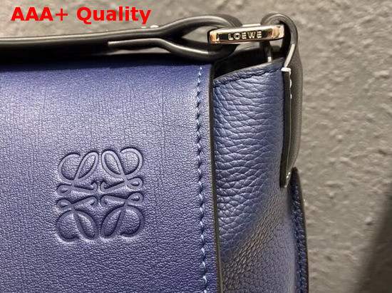 Loewe Military Messenger Small Bag Marine Multitone Replica