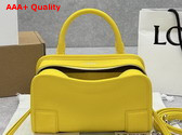Loewe Mini Amazona 180 Bag in Daisy Yellow Soft Calfskin Replica