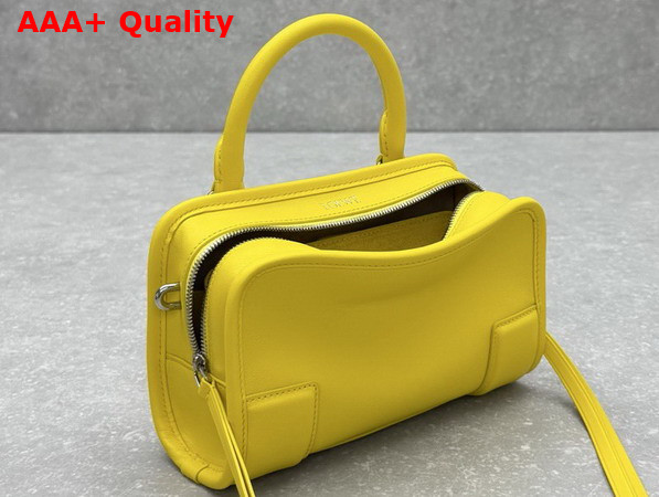 Loewe Mini Amazona 180 Bag in Daisy Yellow Soft Calfskin Replica