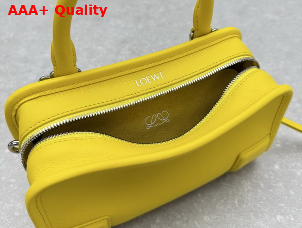 Loewe Mini Amazona 180 Bag in Daisy Yellow Soft Calfskin Replica