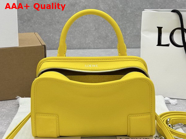 Loewe Mini Amazona 180 Bag in Daisy Yellow Soft Calfskin Replica