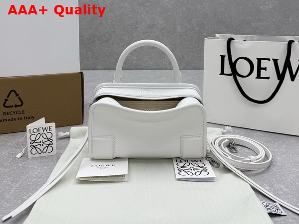 Loewe Mini Amazona 180 Bag in White Soft Calfskin Replica