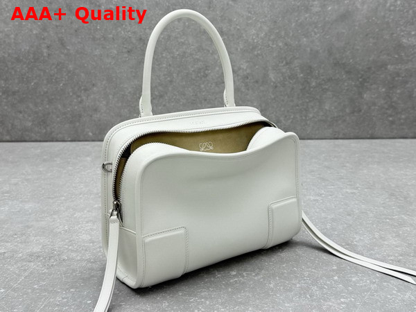 Loewe Mini Amazona 180 Bag in White Soft Calfskin Replica