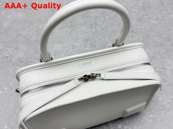 Loewe Mini Amazona 180 Bag in White Soft Calfskin Replica