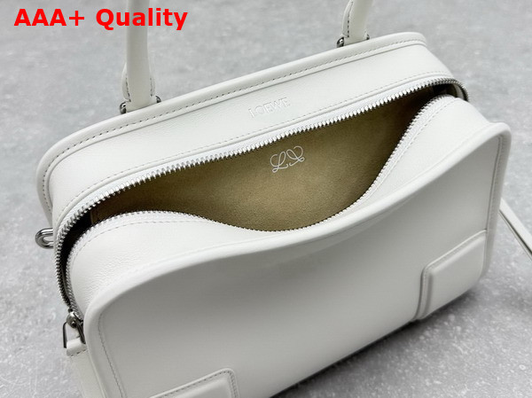 Loewe Mini Amazona 180 Bag in White Soft Calfskin Replica
