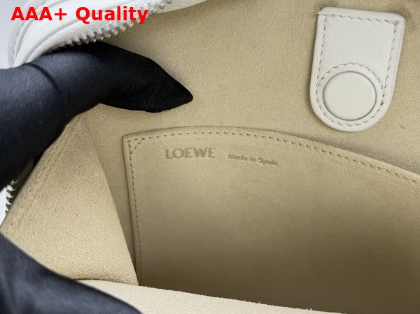 Loewe Mini Amazona 180 Bag in White Soft Calfskin Replica
