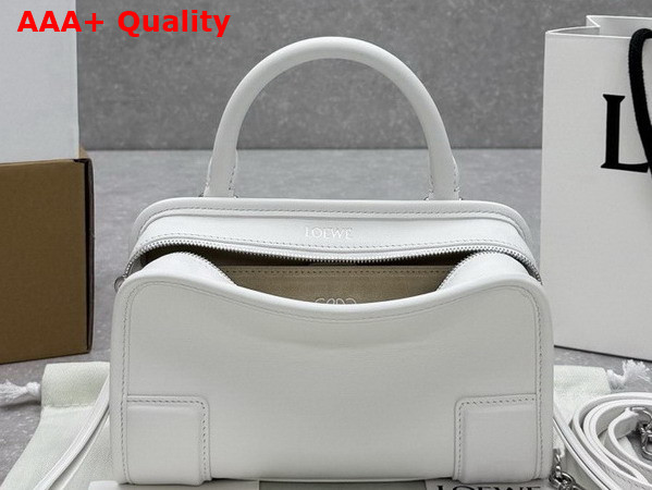 Loewe Mini Amazona 180 Bag in White Soft Calfskin Replica