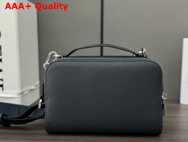 Loewe Mini Crossbody Camera Bag in Deep Navy Soft Grained Calfskin Replica