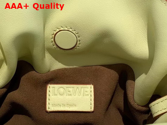 Loewe Mini Flamenco Clutch in Nappa Calfskin Yellow Replica