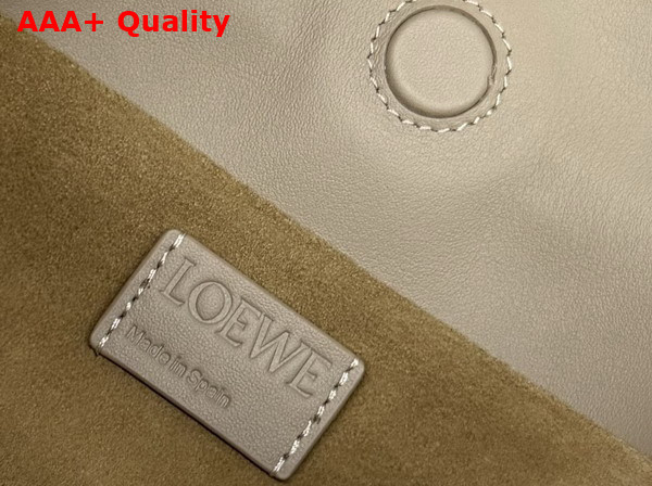 Loewe Mini Flamenco Clutch in Sand Nappa Calfskin Replica