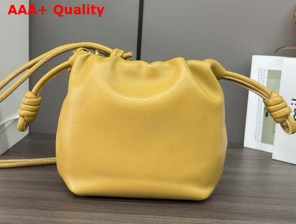 Loewe Mini Flamenco Purse Bag in Sahara Mellow Nappa Lambskin Replica