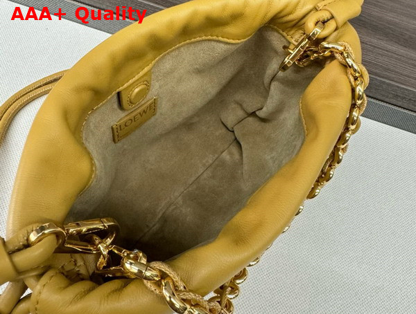 Loewe Mini Flamenco Purse Bag in Sahara Mellow Nappa Lambskin Replica