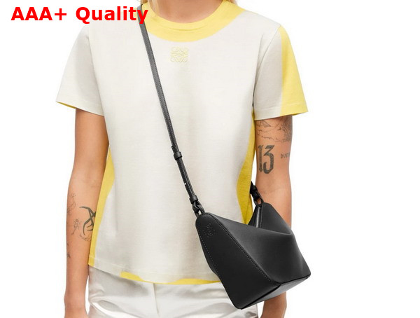 Loewe Mini Hammock Hobo in Black Classic Calfskin Replica