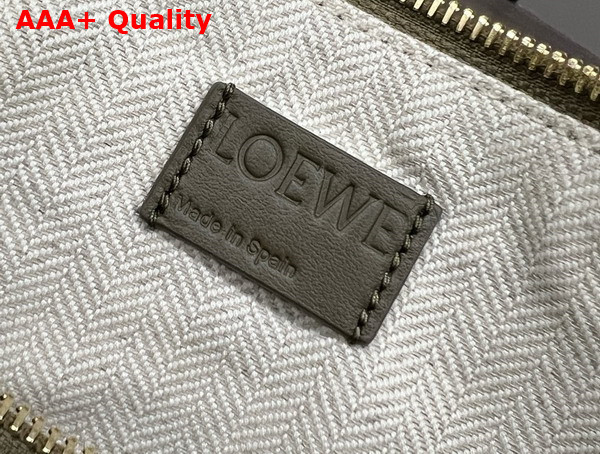 Loewe Mini Hammock Hobo in Dark Khaki Classic Calfskin Replica