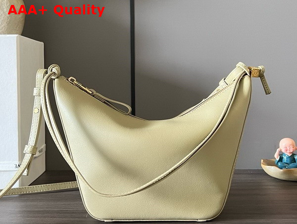 Loewe Mini Hammock Hobo in Light Khaki Classic Calfskin Replica