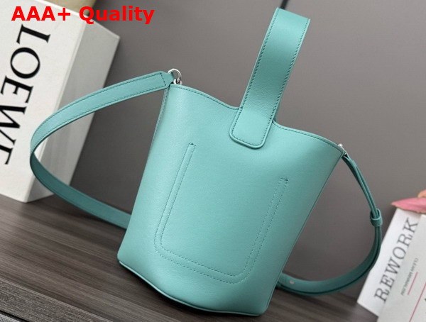 Loewe Mini Pebble Bucket Bag in Watter Smooth Calfskin Replica