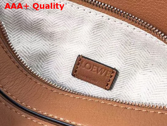 Loewe Mini Puzzle Bag Tan Classic Calf Leather Replica