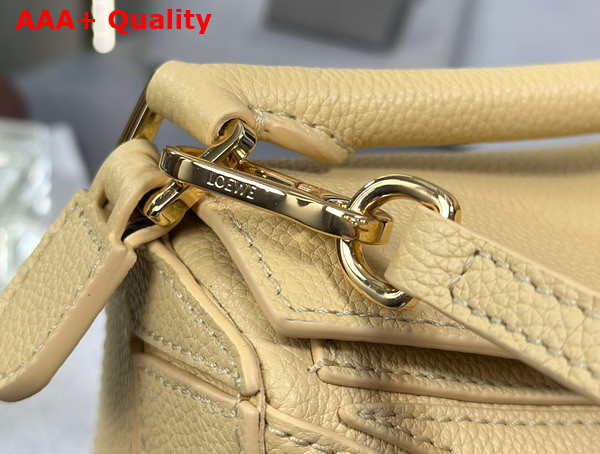 Loewe Mini Puzzle Bag in Dark Butter Soft Grained Calfskin Replica