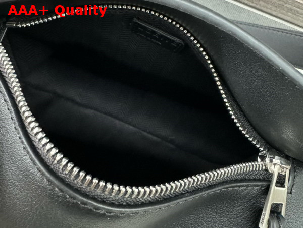 Loewe Mini Puzzle Bumbag in Black Classic Calfskin Replica