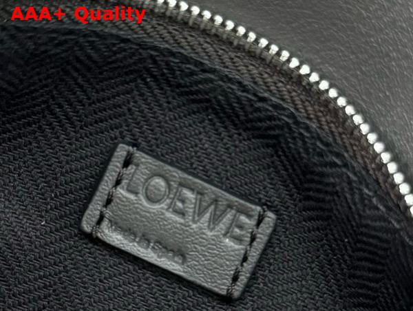 Loewe Mini Puzzle Bumbag in Dark Grey Classic Calfskin Replica