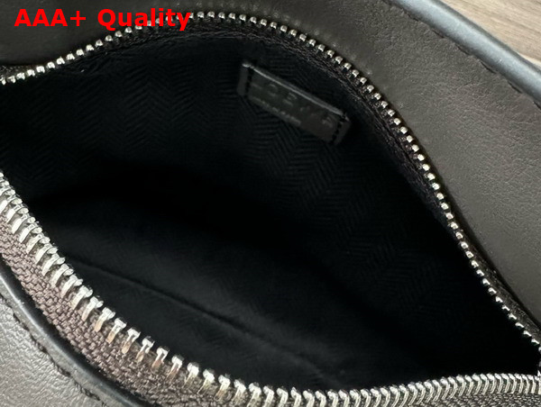 Loewe Mini Puzzle Bumbag in Dark Grey Classic Calfskin Replica