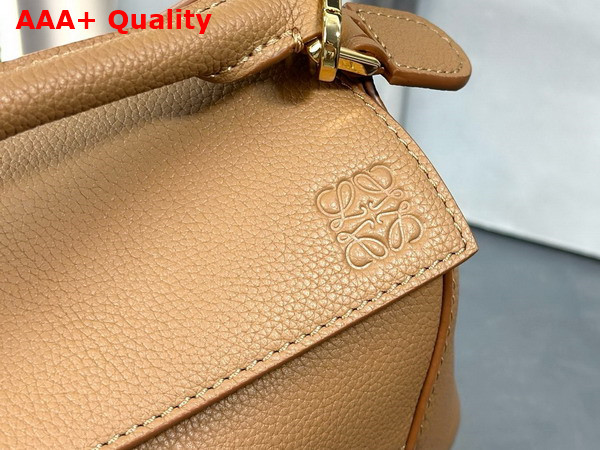 Loewe Mini Puzzle Edge Bag in Sand Soft Grained Calfskin Replica