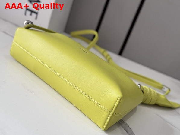 Loewe Mini Scarf Bag in Lemon Smooth Calfskin Replica