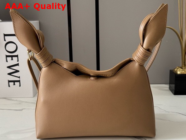 Loewe Mini Scarf Bag in Mocha Smooth Calfskin Replica