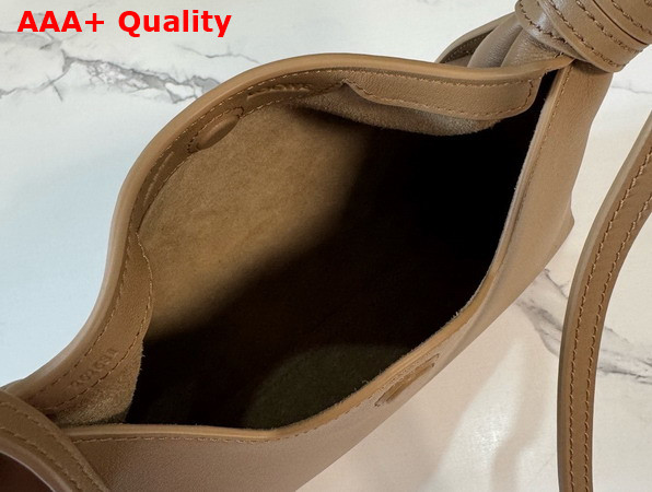 Loewe Mini Scarf Bag in Mocha Smooth Calfskin Replica