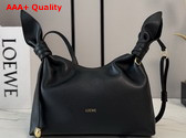 Loewe Mini Scarf Bag in Smooth Calfskin Black Replica