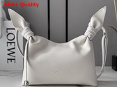 Loewe Mini Scarf Bag in Smooth Calfskin Soft White Replica