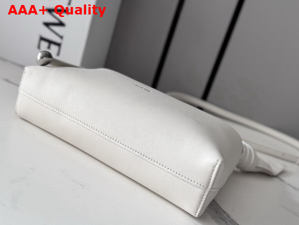 Loewe Mini Scarf Bag in Smooth Calfskin Soft White Replica
