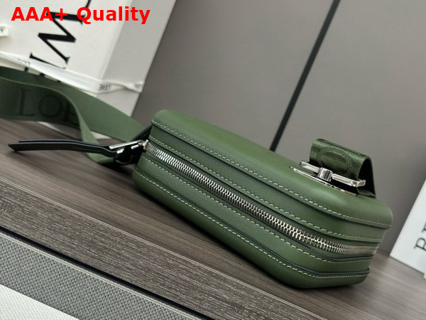 Loewe Molded Sling in Smooth Calfskin Green Replica
