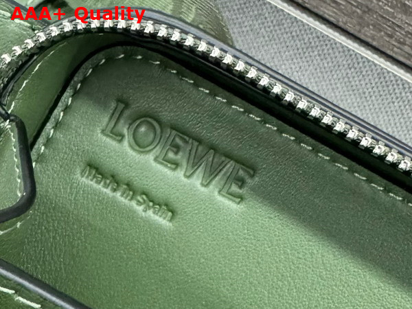 Loewe Molded Sling in Smooth Calfskin Green Replica