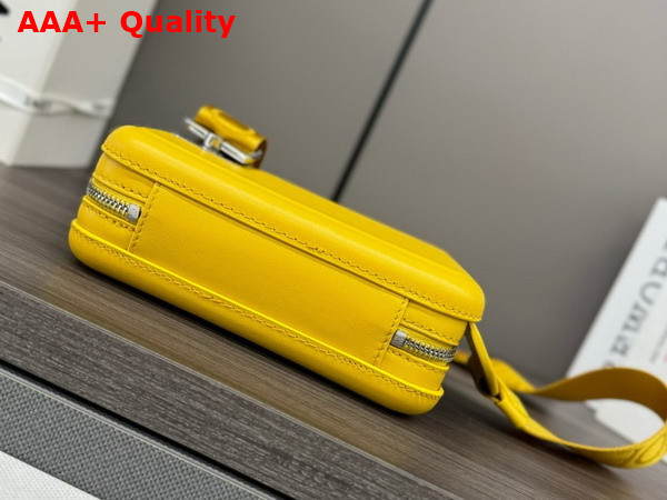 Loewe Molded Sling in Smooth Calfskin Yellow Replica