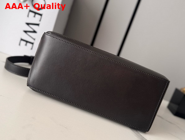 Loewe Panta Small Puzzle Bag in Vintage Brown Shiny Calfskin Replica
