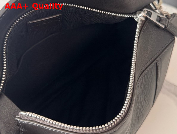 Loewe Panta Small Puzzle Bag in Vintage Brown Shiny Calfskin Replica
