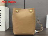 Loewe Pebble Pouch in Oak Smooth Calfskin Replica