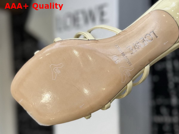 Loewe Petal Anagram Slide in Rhinestone Embellished Suede Butter Replica