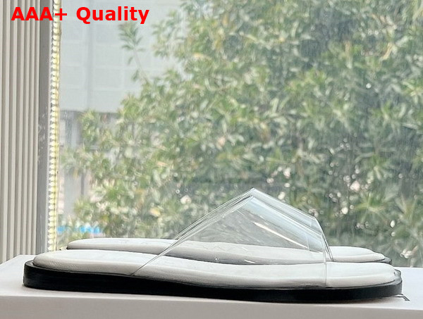 Loewe Petal Slide in Transparent PVC Replica