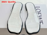 Loewe Petal Slide in Transparent PVC Replica