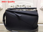 Loewe Puzzle Bag Black Grained Calfskin Replica